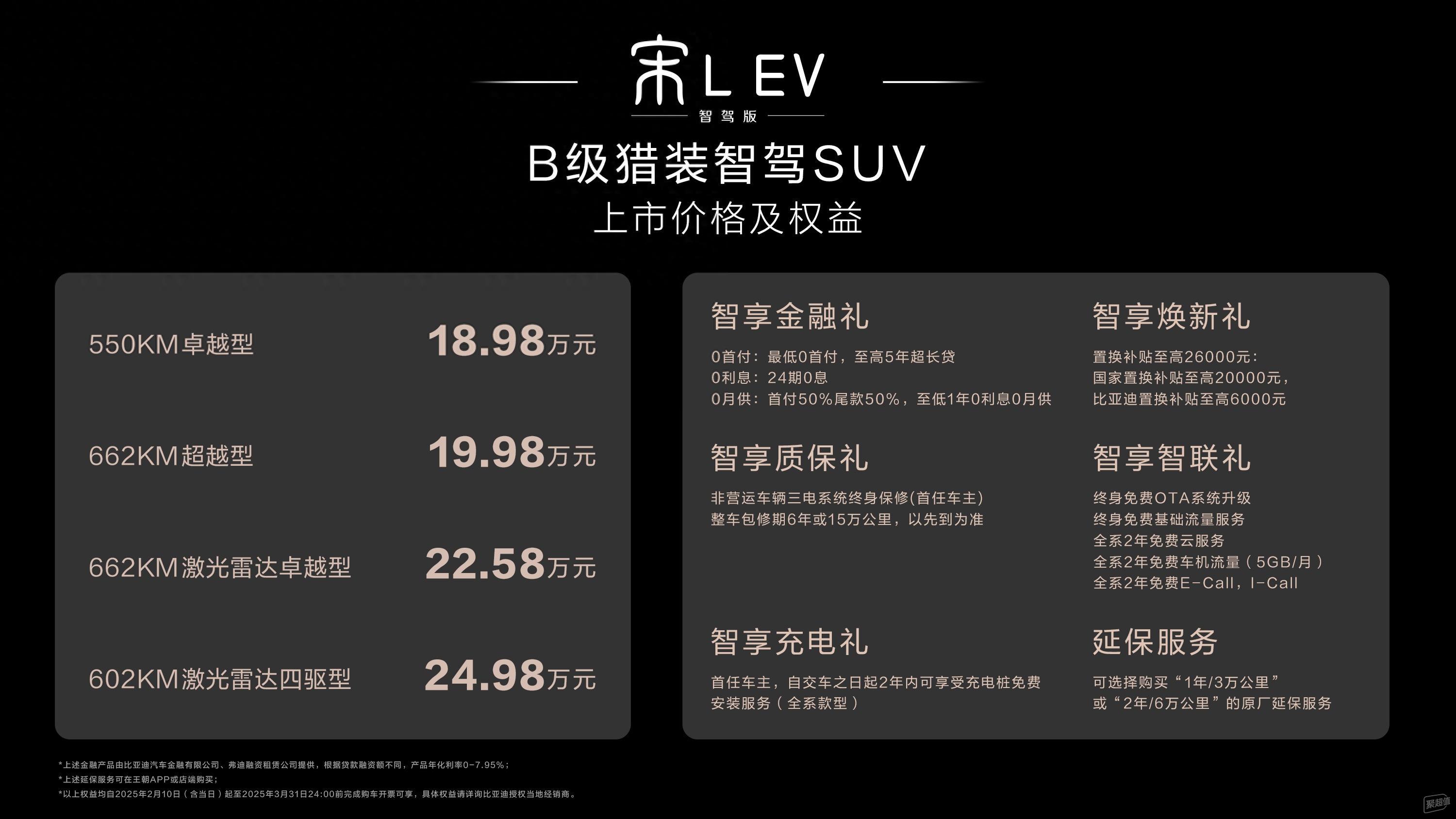 宋L EV智驾版升级激光雷达,先锋进化再前行!