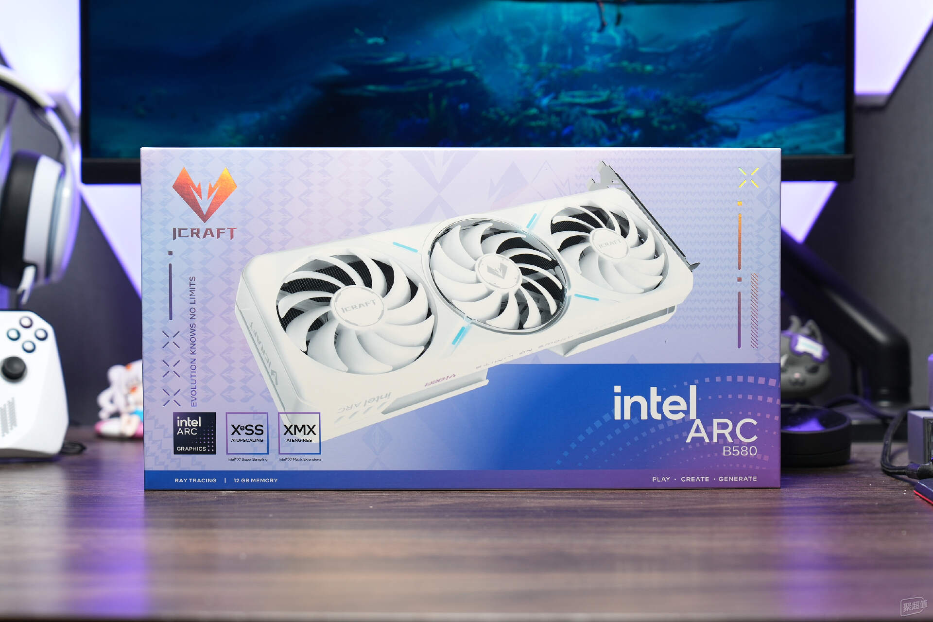 铭瑄也加入B580行列?电竞之心开箱铭瑄B580