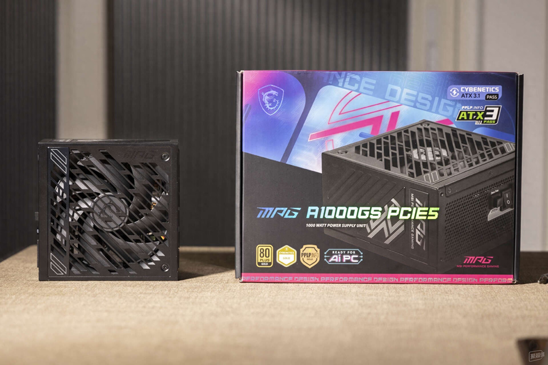 全新升级的顶级全模组电源,微星MPG A1000GS PCIE5