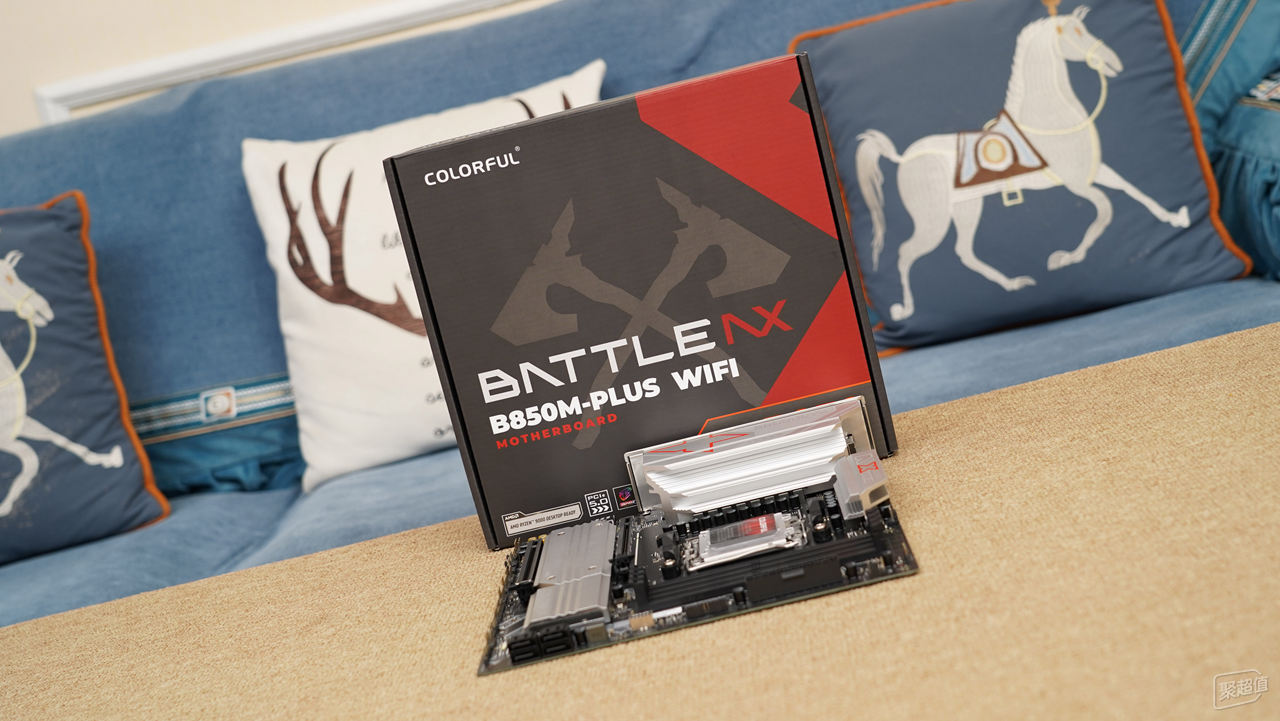 七彩虹BATTLE-AX B850M主板性能优秀，组建小钢炮的高性价比拼图效果如何？体验分享